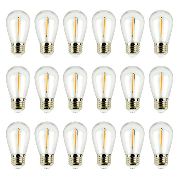 11 watt incandescent light bulbs top